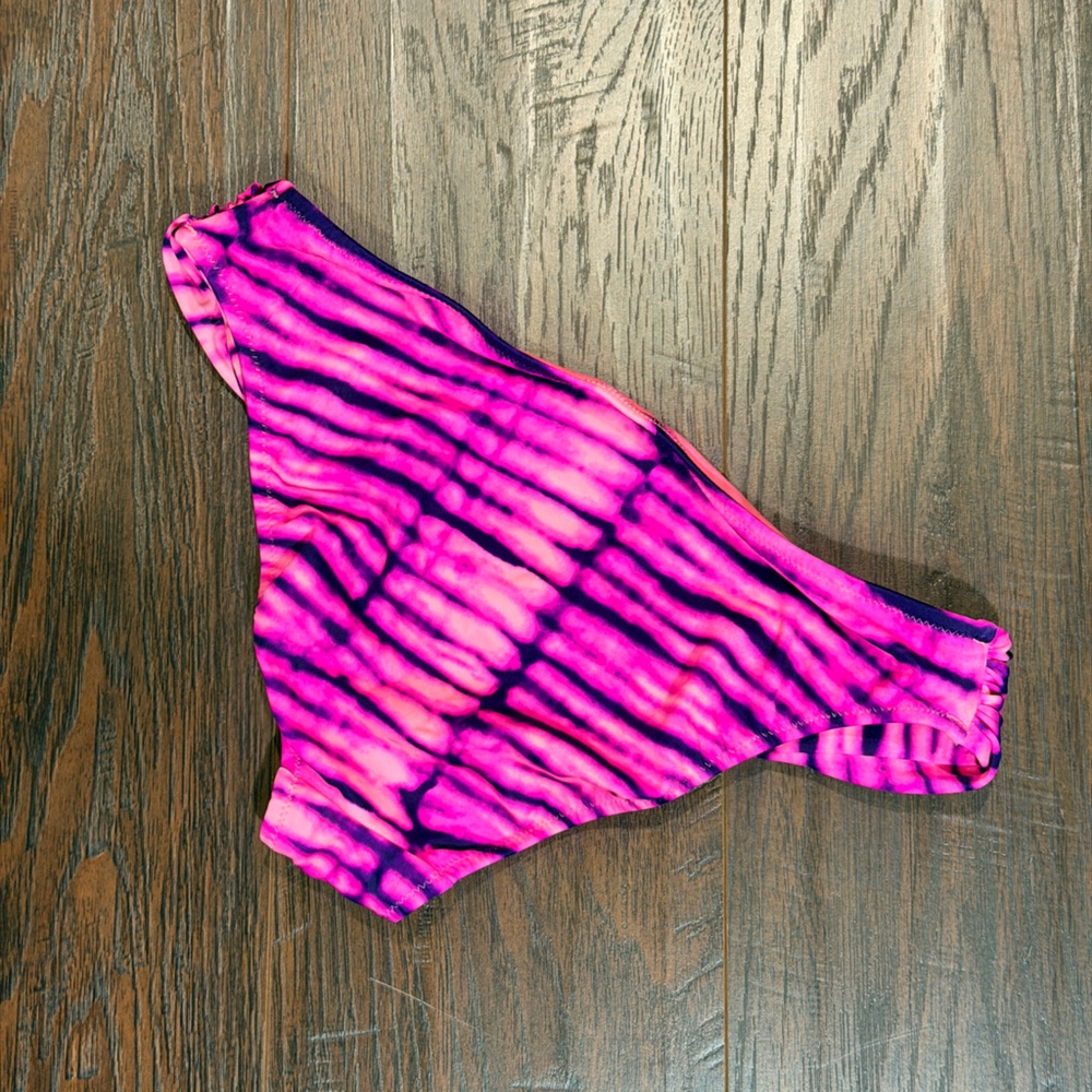 Vibrant Pink and Purple Swim Bottom